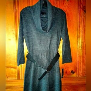 Cowl neck dress